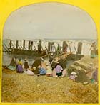 Bathing machines on sands colour   | Margate History
